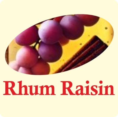 Glace Rhum Raisin Vieux Boucau