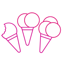 Parlis les meilleurs glaces de Vieux Boucau